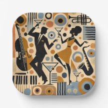 Mid Century Jazz Age Minimalistische Kunst Martini