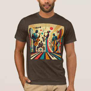 Mid Century Jazz Age Quartett T-Shirt