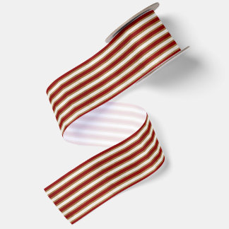Mid-Century-Kraftpapier-Weihnachtspapier Satinband