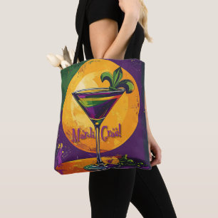 Mid Century Mardi Gras Sonnenuntergang Fleur De Li