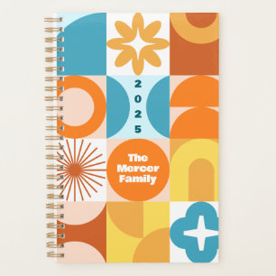 Mid Century Mod Shapes Planer
