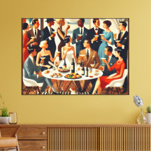 Mid Century Modern Die Martini-Intellektuellen