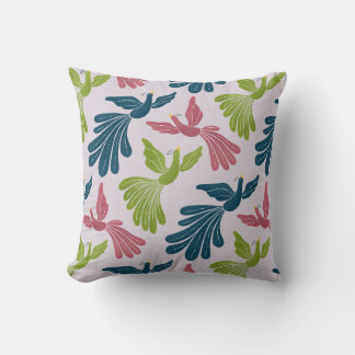 Mid-Century Modern Firebirds Kissen