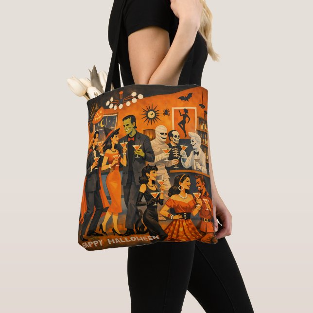 Mid Century Modern Halloween Martini-Party (Von Nahem)