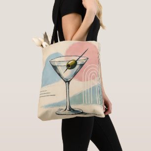 Mid Century Modern Martini Pastell Minimalistische