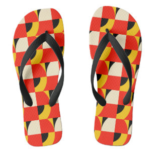 MID CENTURY MODERN Muster Flip Flops