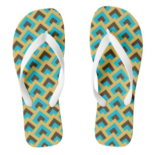 MID CENTURY MODERN Muster Flip Flops