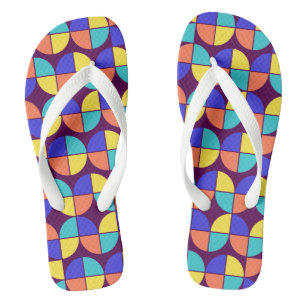 MID CENTURY MODERN Muster Flip Flops