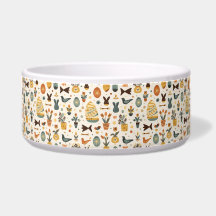 Mid-Century Modern-Oster-Schüssel für Haustiere |