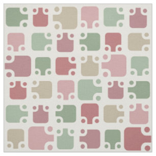 Mid Century Modern Pattern Christmas Stoff