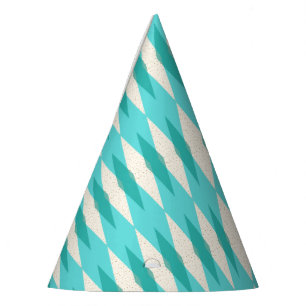 Mid Century Modern Raute Party Hat Partyhütchen