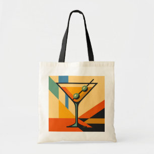 Mid Century Modern Sonnenaufgang Bauhaus Martini Tragetasche