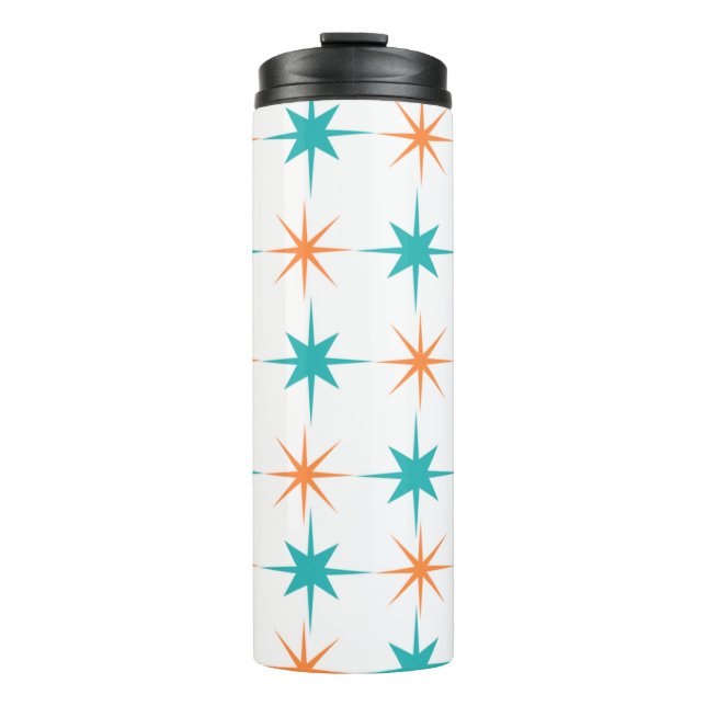 Mid-Century Modern Starburst 1.0 Thermosbecher (Vorderseite)