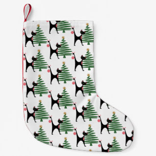 Mid-century Modern Weihnachten 1950er Jahre Atomka Kleiner Weihnachtsstrumpf