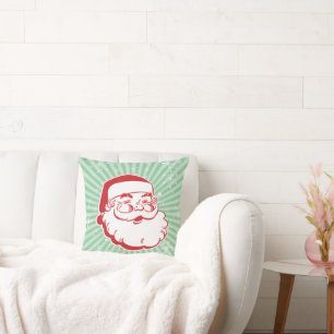 Mid-Century-Modern-Weihnachtsmann-Wurfkissen Kissen