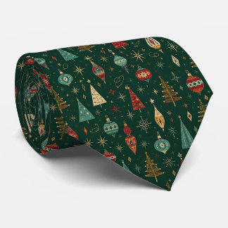 Mid Century Modern Weihnachtsschmuck Retro Krawatte