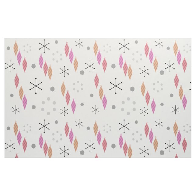 Mid Century Modern Winter Stoff (Fat Quarter (45,7 x 55,9 cm))
