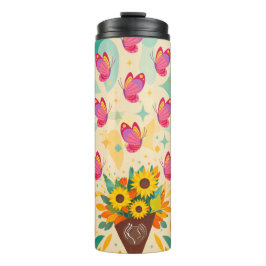 Mid-Century Petalflight  Thermosbecher