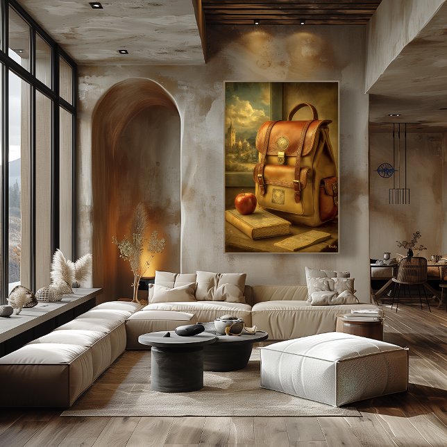 Mid-Century Retro Education Art – Timeless Journey Poster (Von Creator hochgeladen)