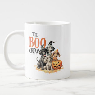 Mid-Century Vintage Style "Die Boo-Crew" 590 ml Jumbo-Tasse