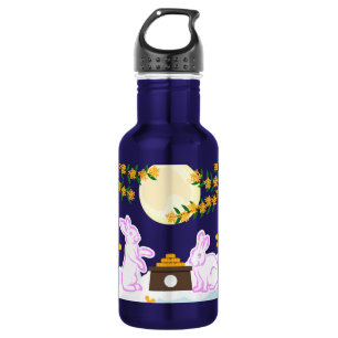 Mid Herbst Festival Moon Rabbit Mooncake Osmanthus Edelstahlflasche
