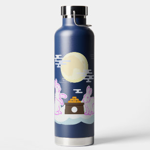 Mid Herbst Festival Moon Rabbit Mooncake Wolken Trinkflasche