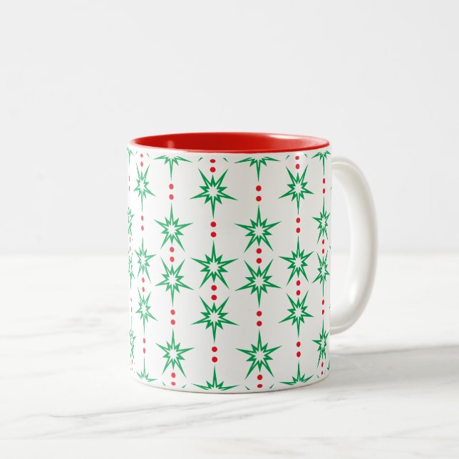 Mid Mod Garland Classic Tasse 11oz. -Rot (VorderseiteRechts)