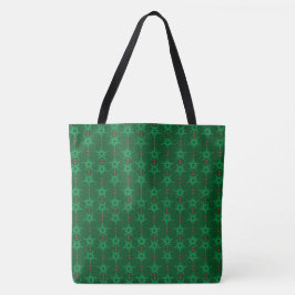 Mid Mod Garland Green Tote Bag