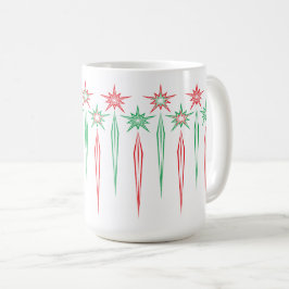 Mid Mod Icicles 15oz. Tasse