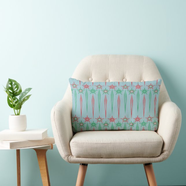 Mid Mod Icicles Lumbar Kissen (Stuhl )