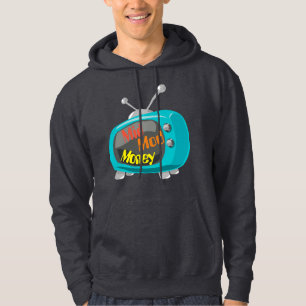 Mid Mod Money Retro TV Hoodie