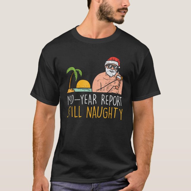Mid Year Report immer noch unheimlich Weihnachtsfe T-Shirt (Vorderseite)