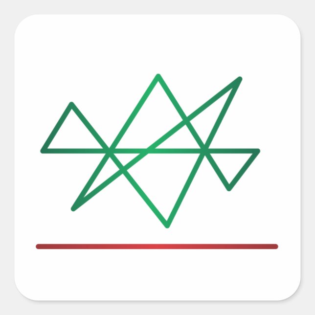 Midas Star Reiki Aufkleber (Vorderseite)