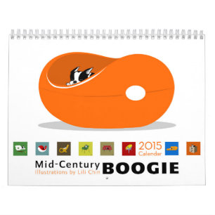 Midcentury Boogie Kalender 2015 *Nachdruck*