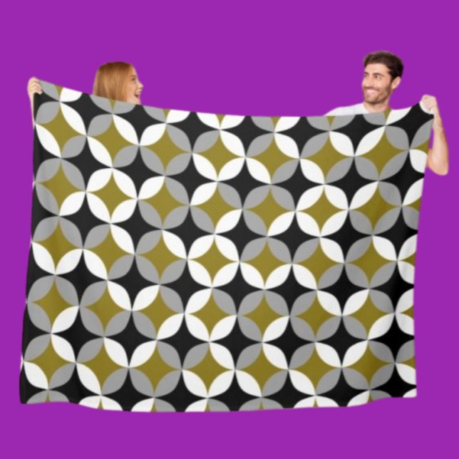 Midcentury Mod – Fleece-Decke Fleecedecke (Von Creator hochgeladen)