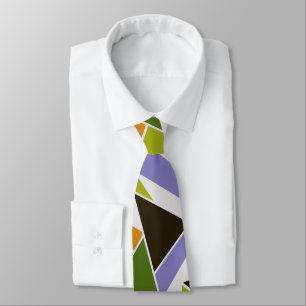 MidCentury Modern Abstrakt mondrian geometric Krawatte