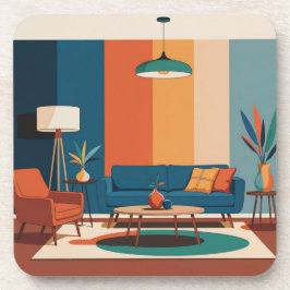 MidCentury Modern Room Untersetzer Set