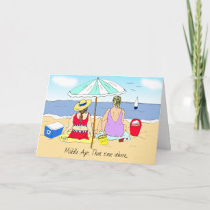 MIddle Age Spaß, Freundschaftslustige Karte
