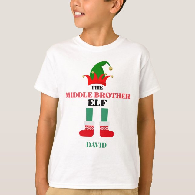 Middle Brother Elf T-Shirt (Vorderseite)