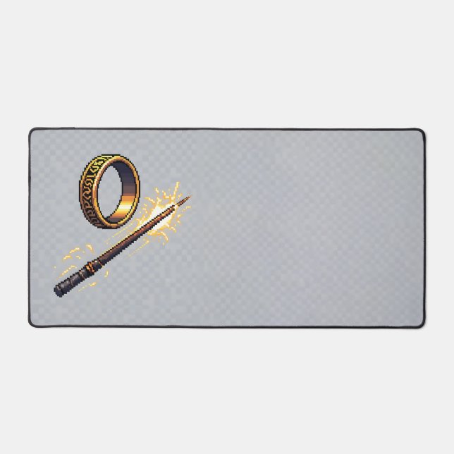 Middle-Earth & Hogwarts - Fantasy Legends Desk Mat Schreibtischunterlage (Vorderseite)