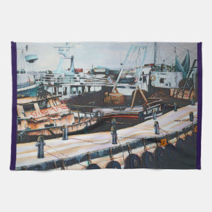 Middle East Martine, Jaffe, Israel Geschirrtuch