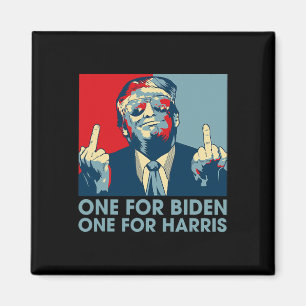 Middle Finger Biden Harris Republikaner American F Magnet