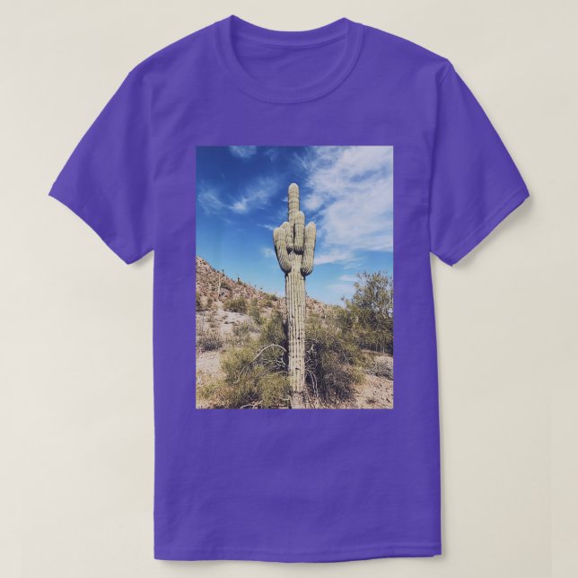 Middle Finger Cactus  T-Shirt (Design vorne)
