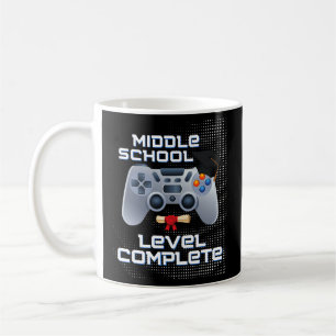Middle school level complete gamer graduation 8th kaffeetasse