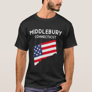 Middlebury Connecticut USA Staat America Travel Co T-Shirt