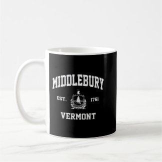 Middlebury Vermont VT vintage State Athletic Stil Kaffeetasse