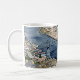 Middlesborough Transporterbrücke Kaffeetasse