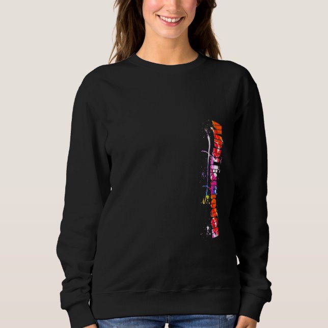 Middlesbrough Lettering Watercolor Middlesbrough Sweatshirt (Vorderseite)