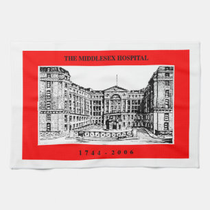 Middlesex-Krankenhaus-Tee-Tuch Handtuch