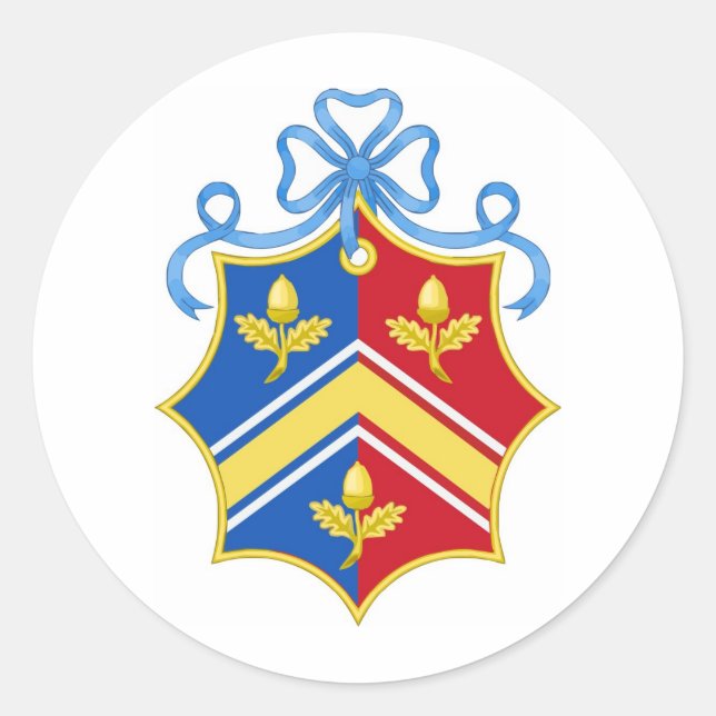 Middleton Coat of Arms / Middleton-Familienwappen Runder Aufkleber (Vorderseite)